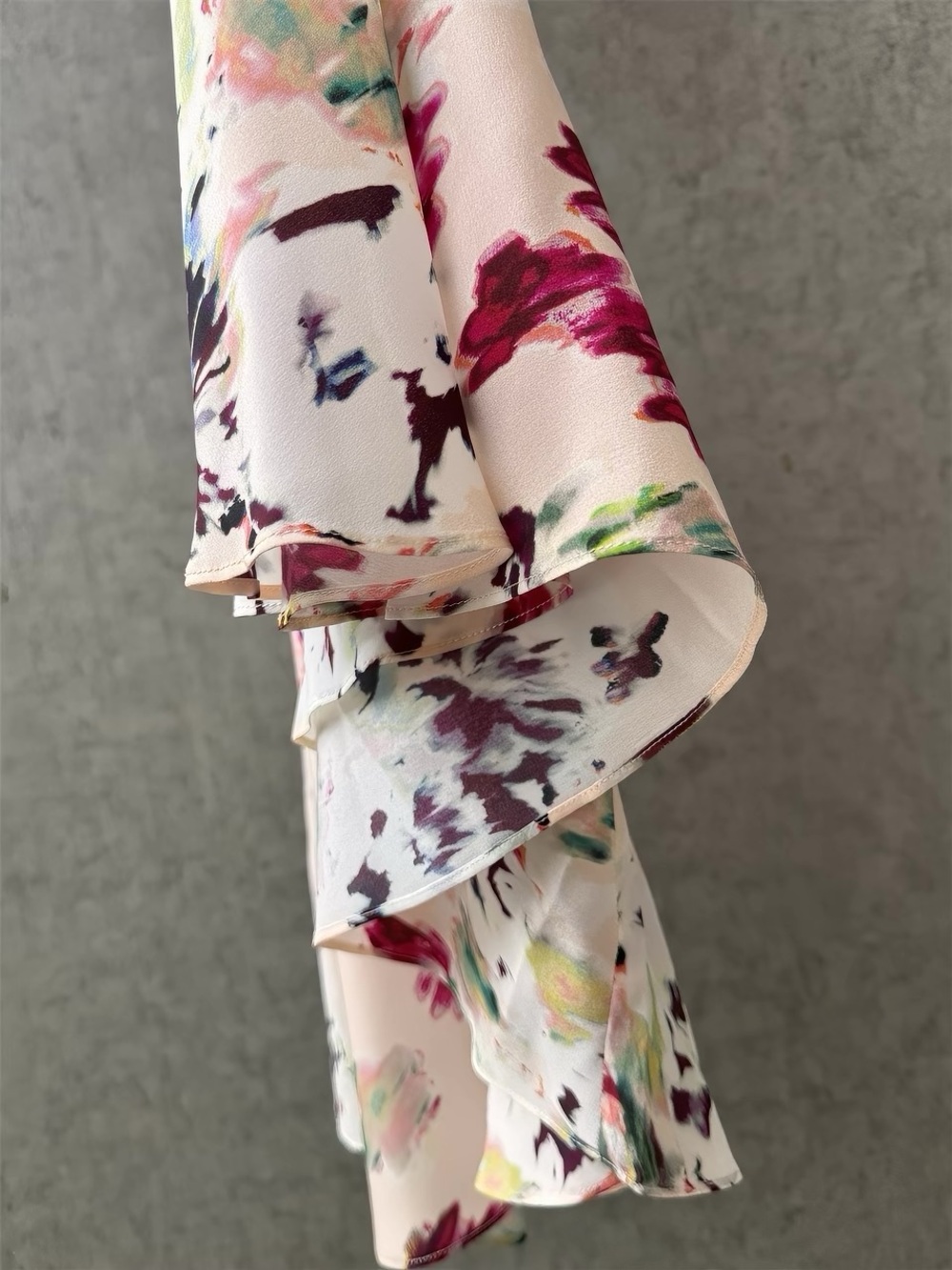 ULLA JOHNSON Elowen Printed V-Neck Sleeveless Midi Dress Floral, 2 4 6 8 - Picture 10 of 13